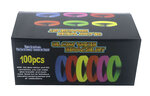 PARTIJ GLOW IN THE DARK BREDE ARMBANDEN