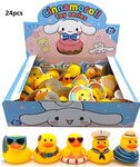 PARTIJ RUBBER DUCKS 6CM IN DISPLAY