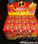 PARTIJ DISNEY PIXAR INCREDIBLES 2 VERZAMELFIGUREN IN DISPLAY
