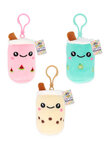 PARTIJ BUBBLE TEA KNUFFELS 8CM MET CLIP