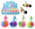PARTIJ SQUEEZE BALL ZWAAN 11,5CM IN DISPLAY