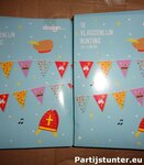 PARTIJ SINTERKLAAS VLAGGENLIJN STOF 4MTR