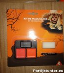 PARTIJ HALLOWEEN MAKE-UP OP KAART