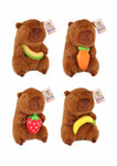 PARTIJ CAPYBARA KNUFFELS MET FRUIT 17CM 