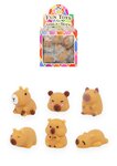 PARTIJ CAPYBARA SQUISHY SPEELGOED 6 ASSORTI