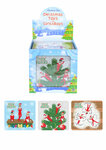 PARTIJ KERST ELFJES PUZZELS 13X12CM ASSORTI 