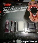 PARTIJ HALLOWEEN MAKE-UP KIT ZOMBIE