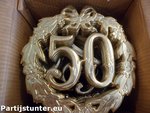 PARTIJ FLOWERRING 50 GOUD 