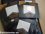 DIAMOND TATTOO VLINDER