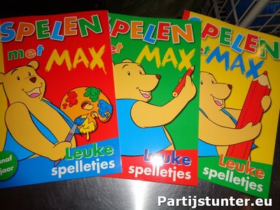 PARTIJ BOEK SPELEN MET MAX 