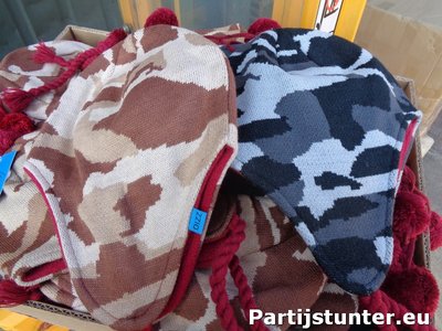 PARTIJ ESKIMOMUTS CAMOUFLAGE VOOR KINDEREN 