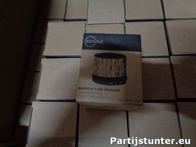 PARTIJ BRAINZ BAMBOO TUBE SPEAKER 