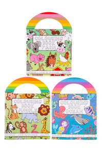 PARTIJ KLEURBOEK S MET STICKERS DIEREN