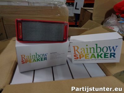 PARTIJ BLUETOOTH RAINBOW SPEAKER MET LEDLICHT