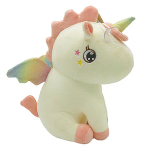 PARTIJ PLUSH UNICORN 25CM IN 4 KLEUREN