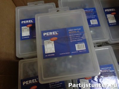 PARTIJ PEREL KABELCLIP 5X8 MM 100 PCS