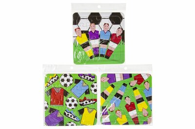 PARTIJ PUZZEL VOETBAL 3 ASSORTI