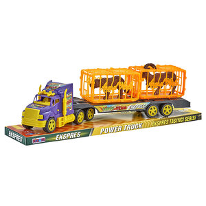 PARTIJ TRUCK MET AANHANGER SAFARI 