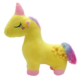 PARTIJ PLUSH UNICORN 25CM MIXED COLORS 