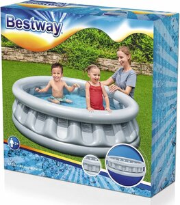 PARTIJ BESTWAY OPBLAASBAAR KINDERZWEMBAD RUIMTESCHIP