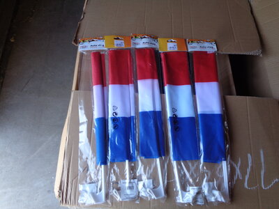 PARTIJ AUTOVLAG NEDERLAND ROOD WIT BLAUW