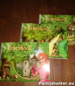 PARTIJ EFTELING SPROOKJESBOOM ASSORTIMENT TEKENBOEKEN