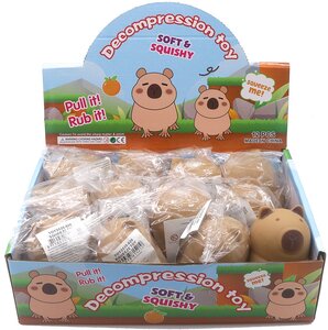 PARTIJ SQUISHY TOY CAPYBARA 7CM