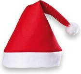 PARTIJ LUXE SANTA HAT ROOD