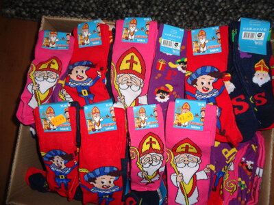 PARTIJ SINTERKLAAS SOKKEN ASSORTI MATEN