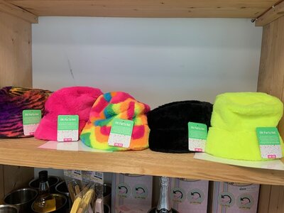 PARTIJ PLUCHE PARTY HOEDJES ASSORTI 
