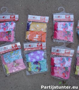 PARTIJ BRAZILLIAN ONDERBROEKEN PER 2 STUKS 