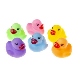 PARTIJ EENDJES 3CM ASSORTIMENT KLEUREN