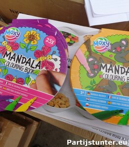 PARTIJ MANDELA KLEURBOEK 25 BLZ