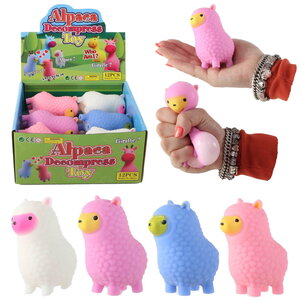PARTIJ SQUEEZE ALPACA 9,5CM IN DISPLAY