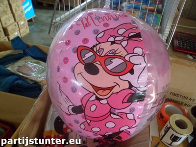 PARTIJ BEACHBALL MINNIE 