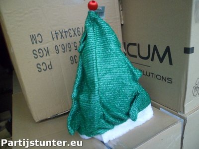 PARTIJ KERSTMUTS KERSTBOOM GROEN