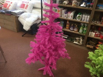 PARTIJ KERSTBOOM ROZE 150CM