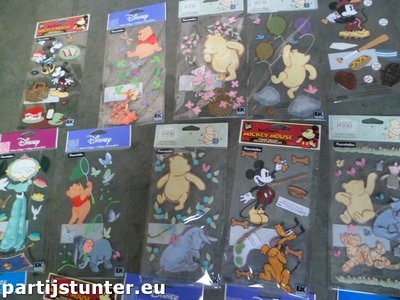 PARTIJ STICKERVELLEN DISNEY ASSORTIE 