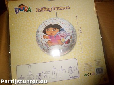 PARTIJ PAPIEREN LAMPION DORA 