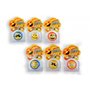 PARTIJ YOYO FUNNY FACE 5,3CM MET LICHT