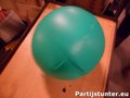 PARTIJ STRANDBAL GROEN 23CM 