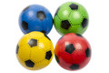 PARTIJ VOETBAL 23CM ASSORTI KLEUREN