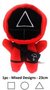 PARTIJ PLUSH GUARD SQUID GAME MIXED DESIGNS 23CM 