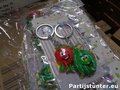 PARTIJ SLEUTELHANGER FRUIT PER 2 STUKS 