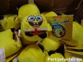 PARTIJ PLUCHE SLEUTELHANGER CUBES SPONGEBOB