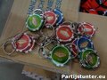 PARTIJ SLEUTELHANGER POKER CHIPS 