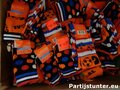 PARTIJ KINDERSOKKEN VOETBAL ORANJE