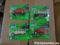 PARTIJ WELLY DIE CAST CITROEN 2CV 1:60 2 ASSORTI