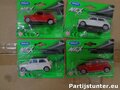 PARTIJ WELLY DIE CAST MINI COOPER 1:60 2 ASSORTI