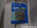 PARTIJ PAPERCLIPS ZILVER